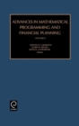 Image for Advances in mathematical programming and financial planningVol. 6