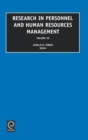 Image for Research in personnel and human resources managementVol. 20
