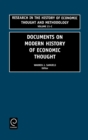 Image for Research in the history of economic thought and methodologyVol. 21C, 2002: Documents on modern history of economic thought