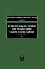 Image for Research on Employment for Persons with Severe Mental Illness