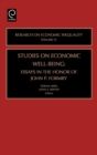 Image for Studies on economic well-being  : essays in the honor of John P. Formby