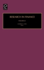 Image for Research in financeVol. 22