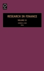 Image for Research in financeVol. 23