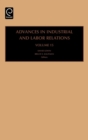 Image for Advances in industrial and labor relationsVol. 15