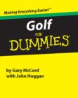 Image for Golf for Dummies : a Reference for the Rest of Us!