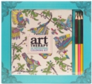 Image for Art Therapy: An Inspirational Coloring Kit (Deluxe kit with pencils)