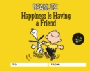 Image for Peanuts: Happiness Is Having a Friend : A Fill-In Book
