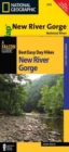 Image for Best Easy Day Hiking Guide and Trail Map Bundle: New River Gorge