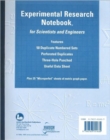 Image for Experimental Research Notebook For Scientists And Engineers
