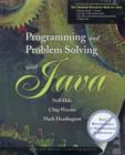 Image for Programming and Problem Solving with Java