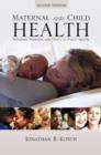 Image for Maternal and Child Health: Programs, Problems, and Policy in Public Health