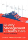 Image for Quality Management in Health Care: Principles and Methods