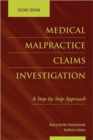 Image for Medical Malpractice Claims Investigation : A Step-by-step Approach