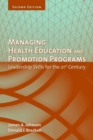Image for Managing Health Education and Promotion Programs