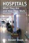 Image for Hospitals : What They are and How They Work