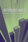 Image for Performance Analysis for Public and Nonprofit Organizations