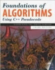Image for Foundations of Algorithms Using C++ P