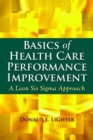 Image for Basics Of Health Care Performance Improvement