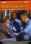 Image for Emergency Care and Transportation of the Sick and Injured