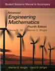 Image for Student Solutions Manual to Accompany Advanced Engineering Mathematics : Student Study Guide