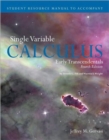Image for Student Resource Manual to Accompany Single Variable Calculus: Early Transcendentals