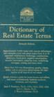 Image for Dictionary of real estate terms
