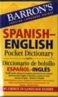 Image for Spanish-English pocket dictionary  : Diccionario de bolsillo espaänol-inglâes