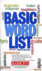 Image for Basic Word List