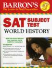 Image for Sat Subject Test World History