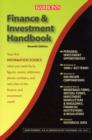 Image for Barron&#39;s finance &amp; investment handbook