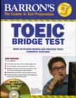Image for Barron&#39;s TOEIC Bridge Test with Audio CDs
