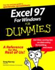 Image for Excel 97 for Windows For Dummies