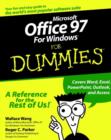 Image for Microsoft Office 97 for Windows for dummies