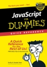 Image for JavaScript for dummies quick reference
