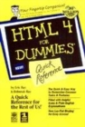 Image for HTML 4 For Dummies(R) : Quick Reference