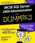 Image for MCSE SQL Server 2000 administration for dummies