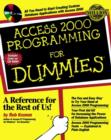 Image for Access 2000 Programming For Dummies