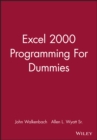 Image for Excel 2000 programming for dummies