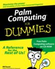 Image for Palm computing for dummies