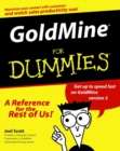Image for GoldMine For Dummies