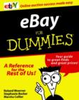 Image for eBay(R) For Dummies(R)