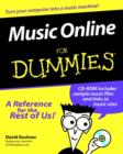 Image for Music Online for Dummies