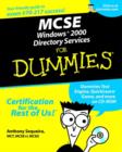 Image for MCSE Windows 2000 directory services for dummies