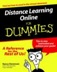 Image for Distance Learning Online For Dummies(R)