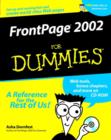 Image for FrontPage 2002 For Dummies