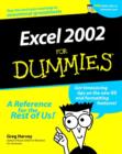 Image for Excel 2002 For Dummies