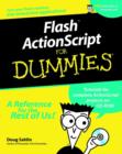 Image for Flash ActionScript for dummies
