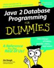Image for Java 2 database programming for dummies