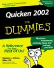 Image for Quicken 2002 for Dummies