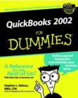 Image for QuickBooks 2002 for Dummies